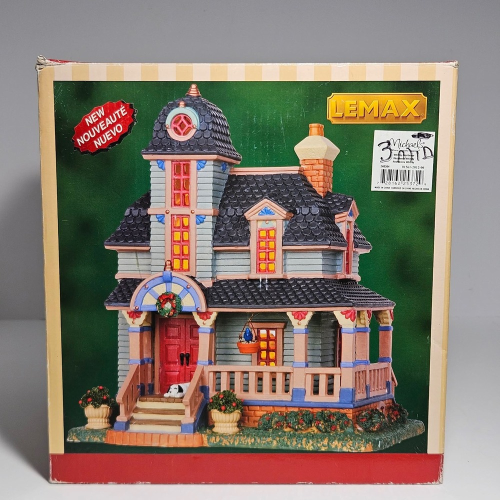 Lemax Whitney Residence Michaels Exclusive Lighted Village House 248364
